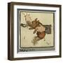 Hungry Peter the Pig, as a Young Piglet-Cecil Aldin-Framed Art Print