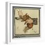 Hungry Peter the Pig, as a Young Piglet-Cecil Aldin-Framed Art Print