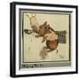 Hungry Peter the Pig, as a Young Piglet-Cecil Aldin-Framed Art Print