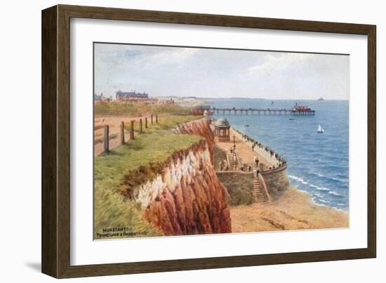 Hunstanton, Promenade and Brandstand-Alfred Robert Quinton-Framed Giclee Print