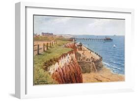 Hunstanton, Promenade and Brandstand-Alfred Robert Quinton-Framed Giclee Print