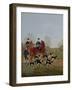 Hunt at Chantilly-Vincent Haddelsey-Framed Giclee Print