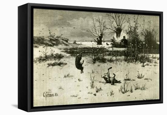 Hunt Austria 1891-null-Framed Stretched Canvas