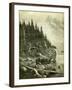 Hunt Austria Deer 1891-null-Framed Giclee Print