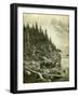 Hunt Austria Deer 1891-null-Framed Giclee Print