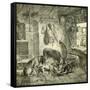 Hunt Austria Dogs 1891-null-Framed Stretched Canvas