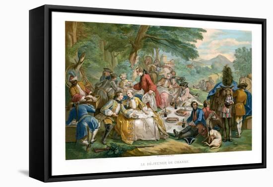 Hunt Breakfast, 1737-Urrabieta-Framed Stretched Canvas