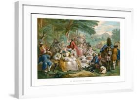 Hunt Breakfast, 1737-Urrabieta-Framed Giclee Print