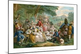 Hunt Breakfast, 1737-Urrabieta-Mounted Giclee Print