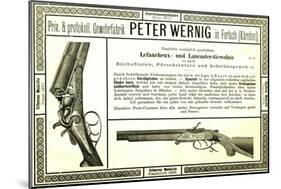 Hunt Gun Austria 1891-null-Mounted Giclee Print