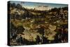 Hunt in Honor of Charles V at Torgau Castle-Lucas Cranach the Elder-Stretched Canvas