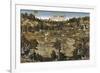 Hunt in Honour of Emperor Charles V at Torgau Castle-Lucas Cranach the Elder-Framed Giclee Print