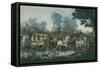 Hunt Meeting, engraved by Philibert Louis Debucourt-Antoine Charles Horace Vernet-Framed Stretched Canvas