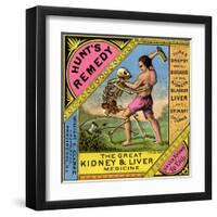 Hunt's Remedy-null-Framed Art Print