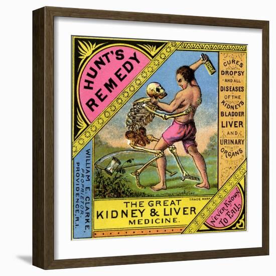 Hunt's Remedy-null-Framed Art Print