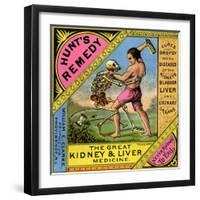 Hunt's Remedy-null-Framed Art Print