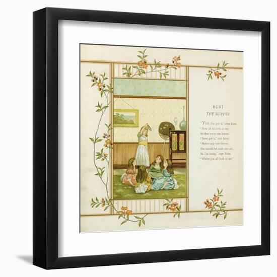 Hunt the Slipper-JG Sowerby-Framed Art Print