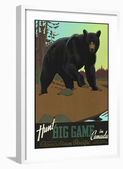 Huntbig Gamein Canada Grizzly-null-Framed Premium Giclee Print
