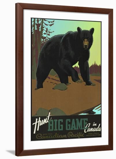 Huntbig Gamein Canada Grizzly-null-Framed Giclee Print