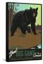 Huntbig Gamein Canada Grizzly-null-Framed Stretched Canvas