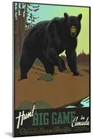 Huntbig Gamein Canada Grizzly-null-Mounted Giclee Print