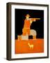 Hunter,1998,(oil on linen)-Cristina Rodriguez-Framed Giclee Print