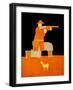 Hunter,1998,(oil on linen)-Cristina Rodriguez-Framed Giclee Print