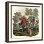 Hunter and Gamekeeper-Charles Hamilton Smith-Framed Art Print