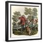 Hunter and Gamekeeper-Charles Hamilton Smith-Framed Art Print