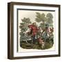 Hunter and Gamekeeper-Charles Hamilton Smith-Framed Art Print