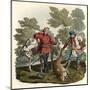 Hunter and Gamekeeper-Charles Hamilton Smith-Mounted Art Print