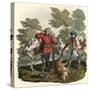 Hunter and Gamekeeper-Charles Hamilton Smith-Stretched Canvas