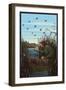 Hunter and Lake-Lantern Press-Framed Art Print