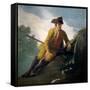 Hunter beside a Spring, 1786-1787-Francisco de Goya-Framed Stretched Canvas