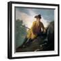 Hunter beside a Spring, 1786-1787-Francisco de Goya-Framed Giclee Print