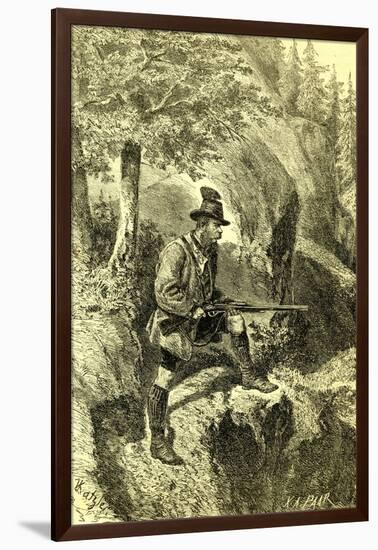 Hunter Gun Austria 1891-null-Framed Giclee Print