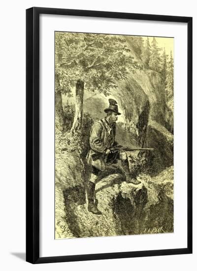 Hunter Gun Austria 1891-null-Framed Giclee Print