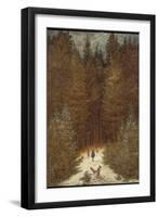 Hunter in the Forest, C.1814-Caspar David Friedrich-Framed Giclee Print