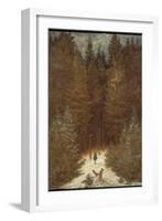 Hunter in the Forest, C.1814-Caspar David Friedrich-Framed Giclee Print