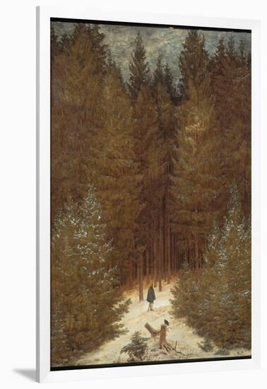 Hunter in the Forest, C.1814-Caspar David Friedrich-Framed Giclee Print