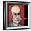 Hunter S Thompson with Cig Black-Tim Nyberg-Framed Premium Giclee Print