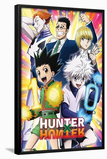 Hunter X Hunter - 10th Anniversary-Trends International-Framed Poster