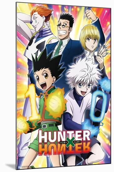 Hunter X Hunter - 10th Anniversary-Trends International-Mounted Poster