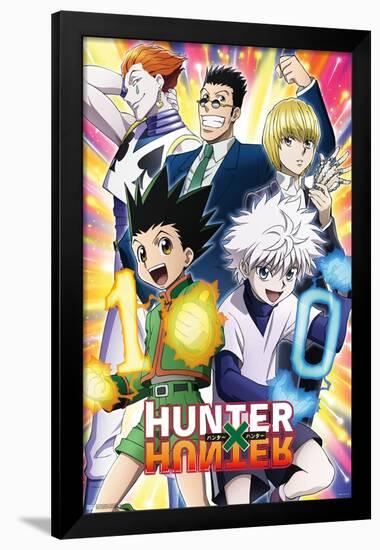 Hunter X Hunter - 10th Anniversary-Trends International-Framed Poster