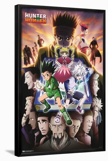 Hunter X Hunter - Book Key Art-Trends International-Framed Poster