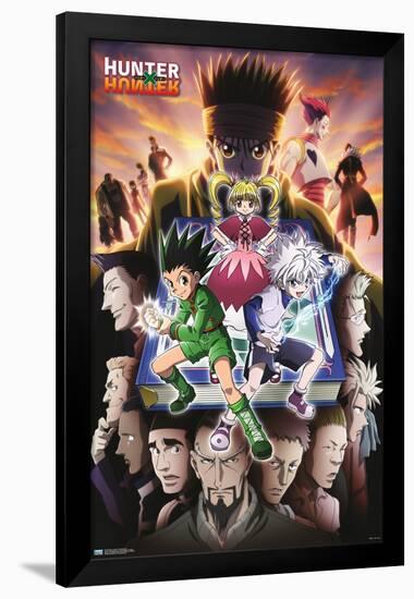 Hunter X Hunter - Book Key Art-Trends International-Framed Poster