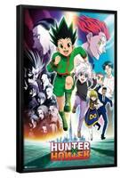 Hunter X Hunter - Running Key Art-Trends International-Framed Poster