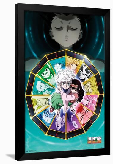 Hunter X Hunter - Water-Trends International-Framed Poster