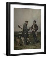 Hunters, 1864-Pyotr Petrovich Sokolov-Framed Giclee Print