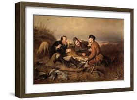 Hunters, 1871-Vasily Perov-Framed Giclee Print